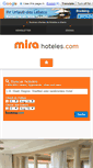 Mobile Screenshot of mirahoteles.com